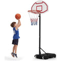 Portable Basketball Hoop With Wheeled Base