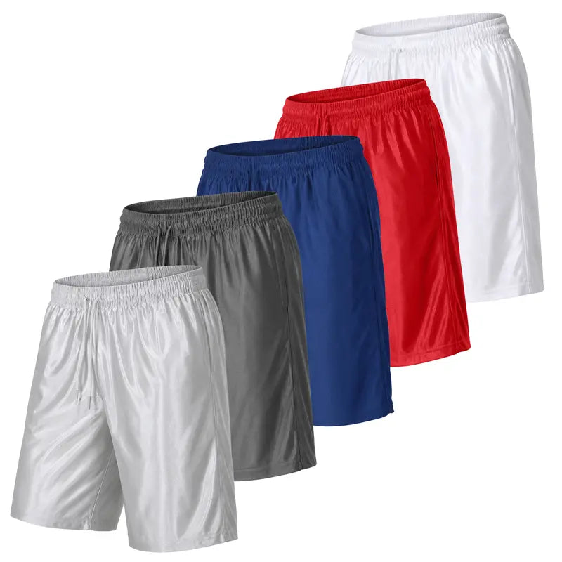 Six-Piece Athletic Shorts Set in Assorted Colours