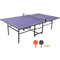 Folding Table Tennis Table With Paddles and Balls